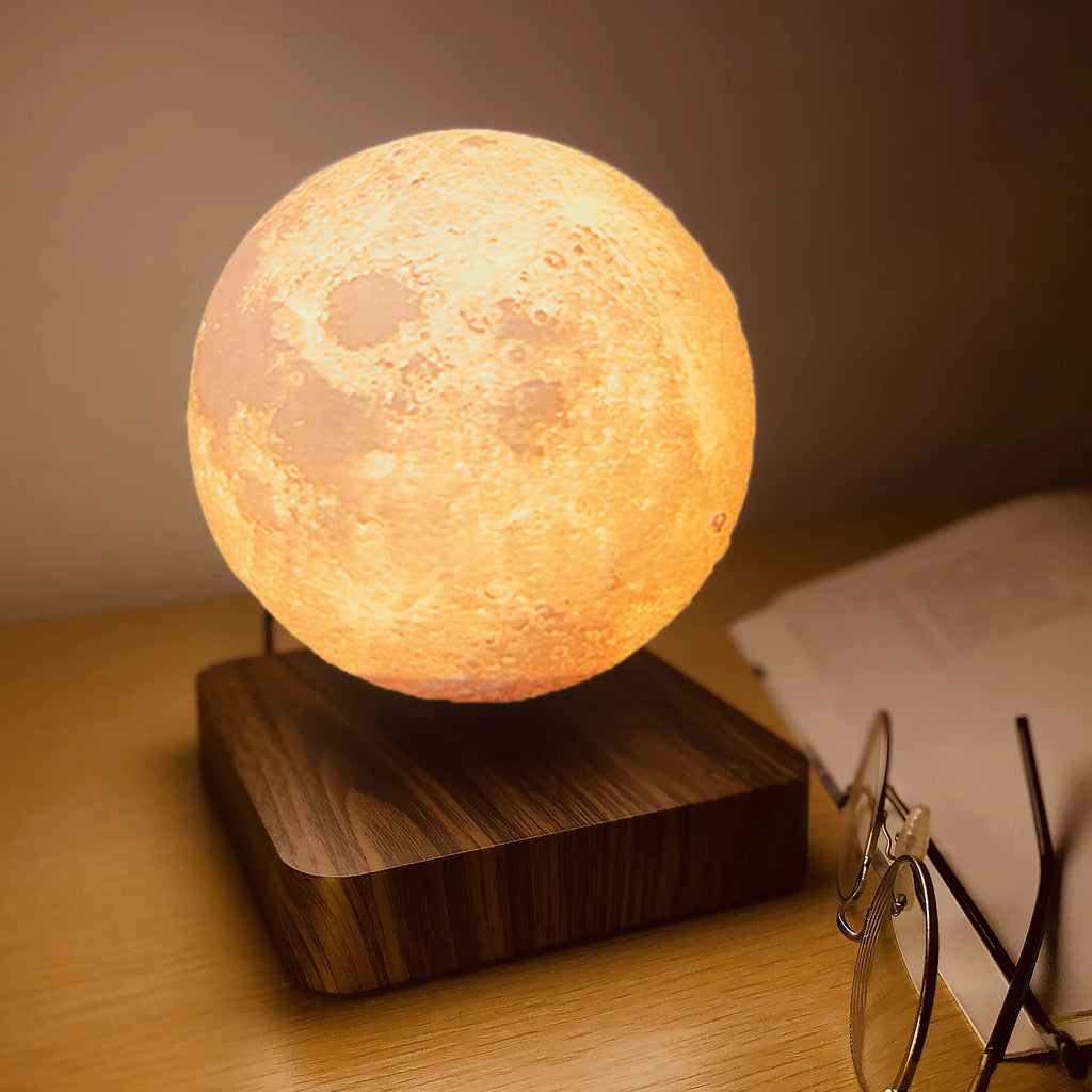 Magnetic Levitating Moon Lamp