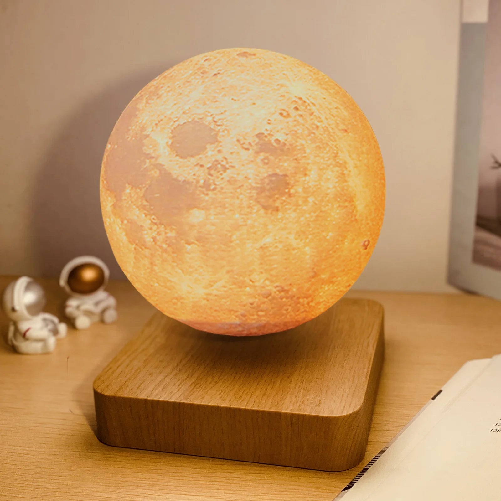 Magnetic Levitating Moon Lamp