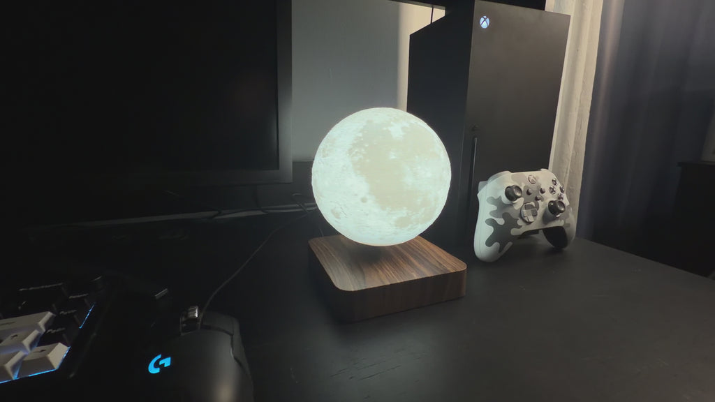Magnetic Levitating Moon Lamp
